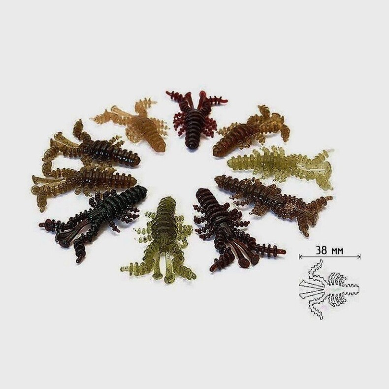 Модель Bait Breath Mosya 1.5" (упаковка 6 шт)